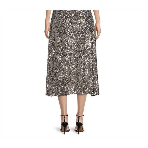 NEW SACHIN & BABI roux dress in silver - Picture 3 of 5